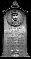 Dennis T. Sullivan Memorial plaque.