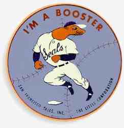 Window decal for Seals' Boosters