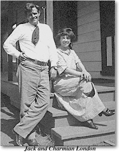Photo of Jack London and Charmian