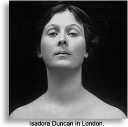 Isadora Duncan in London